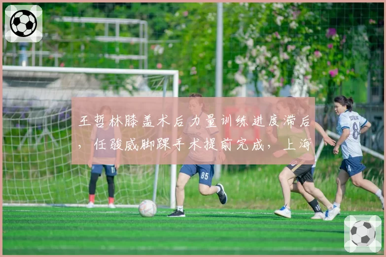 王哲林膝盖术后力量训练进度滞后，任骏威脚踝手术提前完成，上海内线回归时序对比